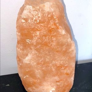 Large Pink Salt Rock Lamp